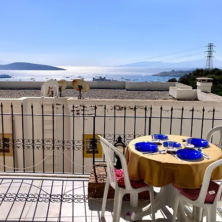 Apartmán Burcu Residence, Magnificent Sea View, Cozy, Free Otopark, Free Wifi Bodrum