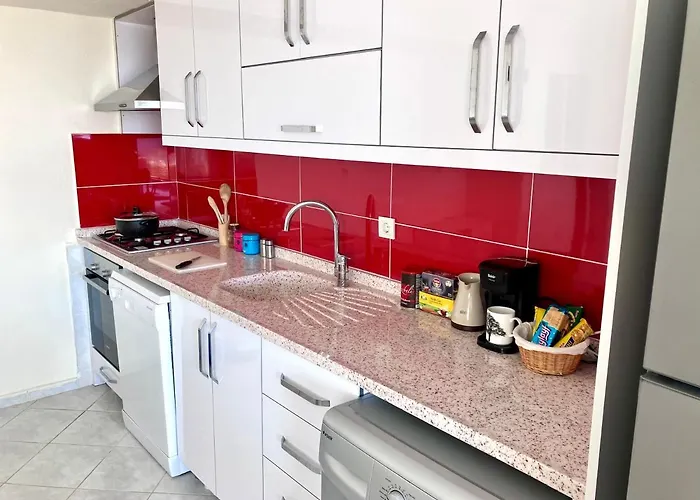 Apartment Burcu Residence, Magnificent Sea View, Cozy, Free Otopark, Free Wifi