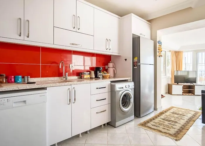 Burcu Residence, Magnificent Sea View, Cozy, Free Otopark, Free Wifi Apartment *